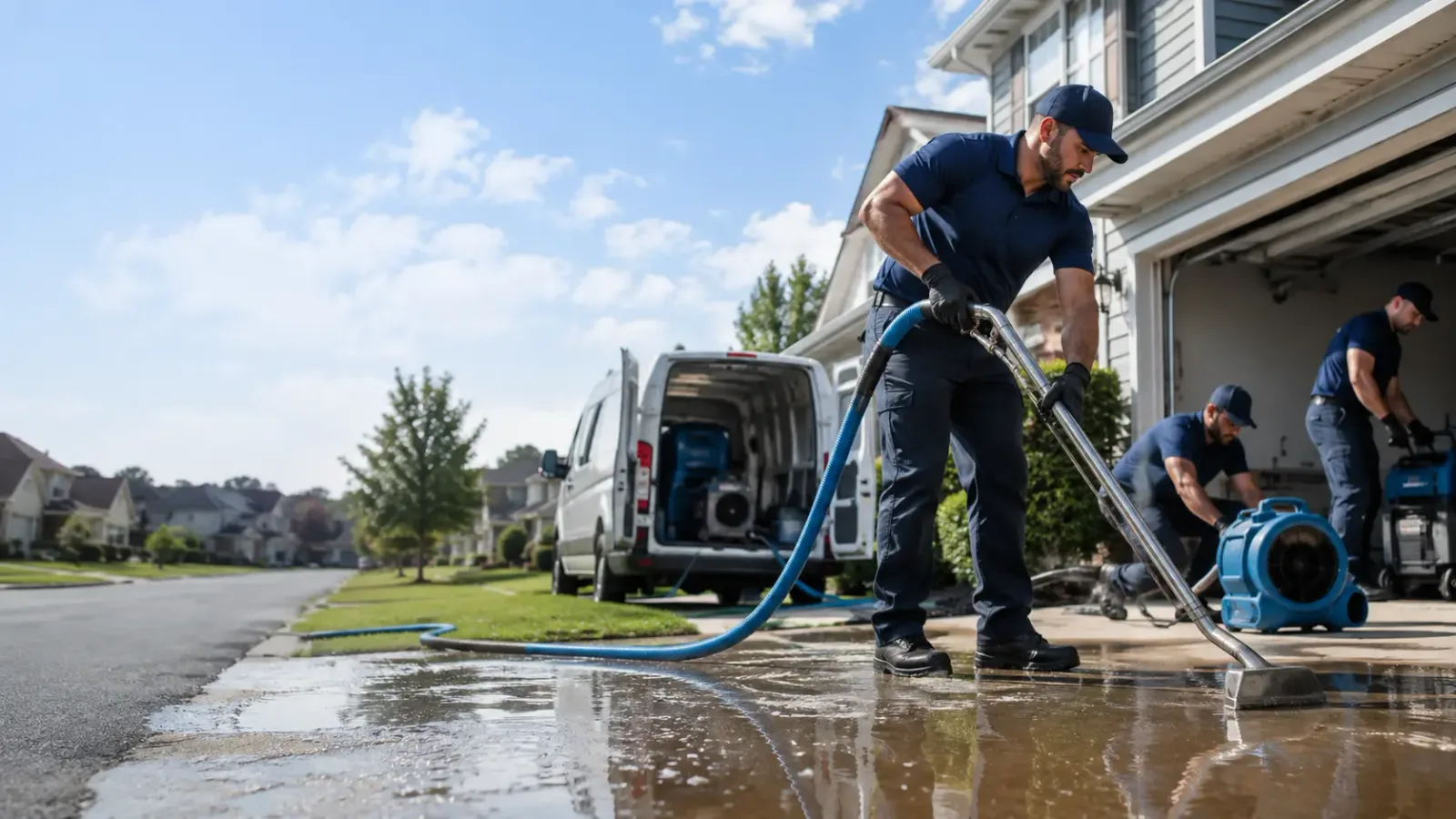 Flood Damage Restoration in Dewy Rose, GA